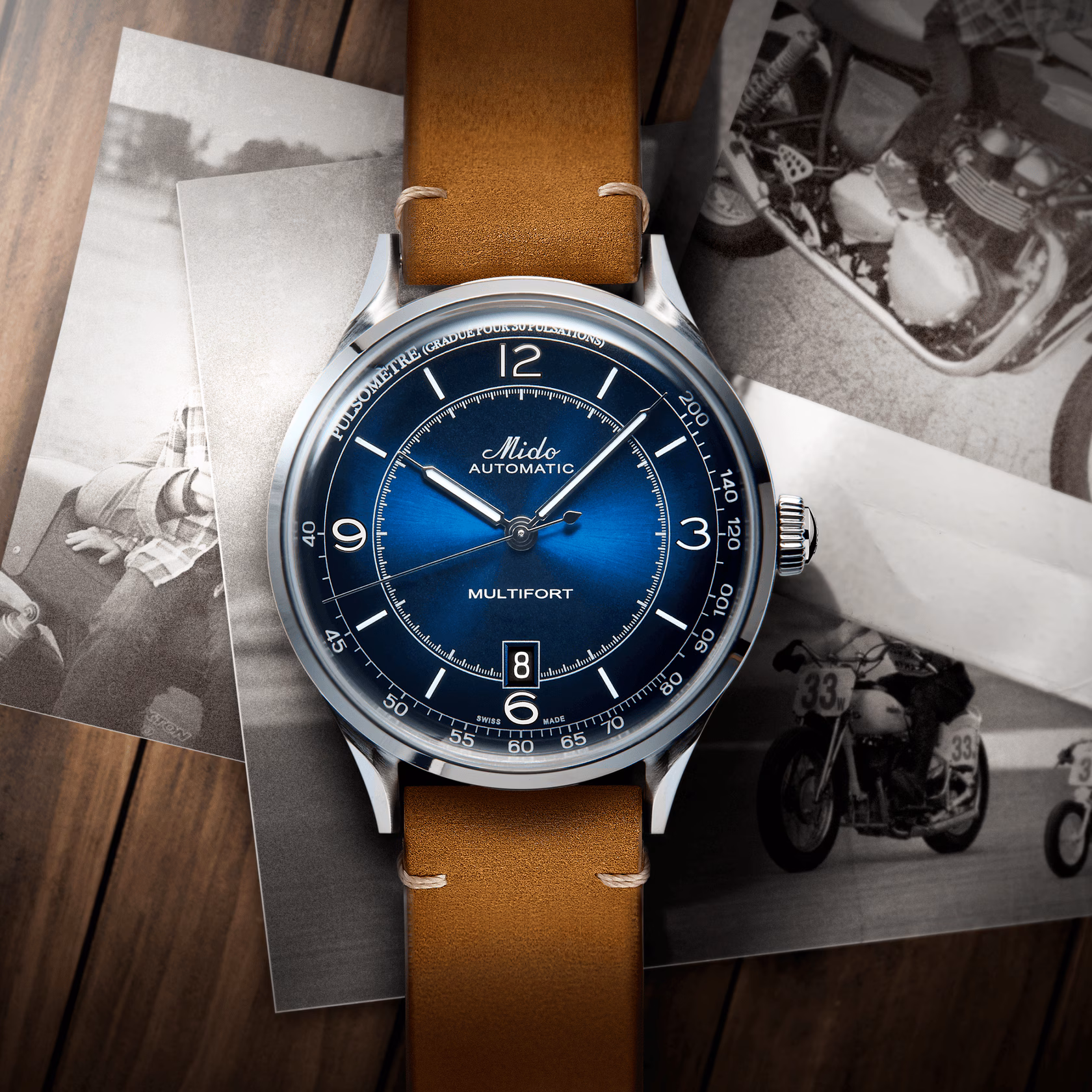 Mido Multifort Herrenuhr M0404071604000