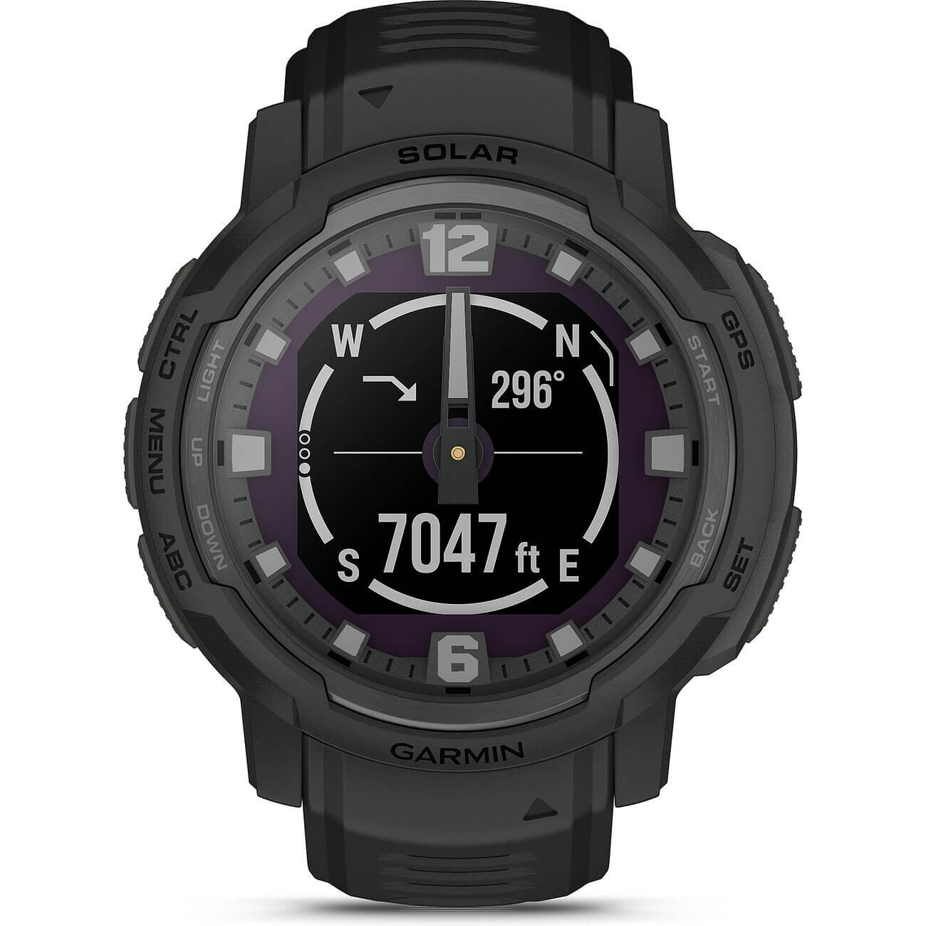 Garmin Instinct Crossover Solar Tactical Edition Schwarz Herrenuhr 010-02730-00