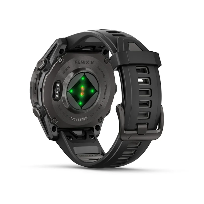 Garmin fēnix® 8 43 mm AMOLED Sapphire Black/Carbon Gray Titanium 010-02903-21