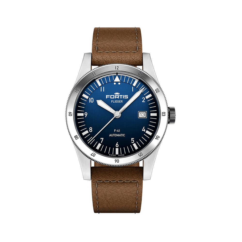 Fortis FLIEGER F-41 Automatic Liberty Blue Herrenuhr F4220025