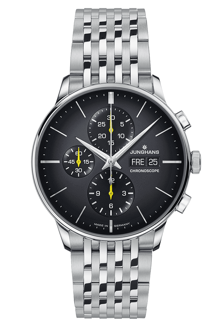 2a Junghans Meister Chronoscope men's watch 27/4429.46