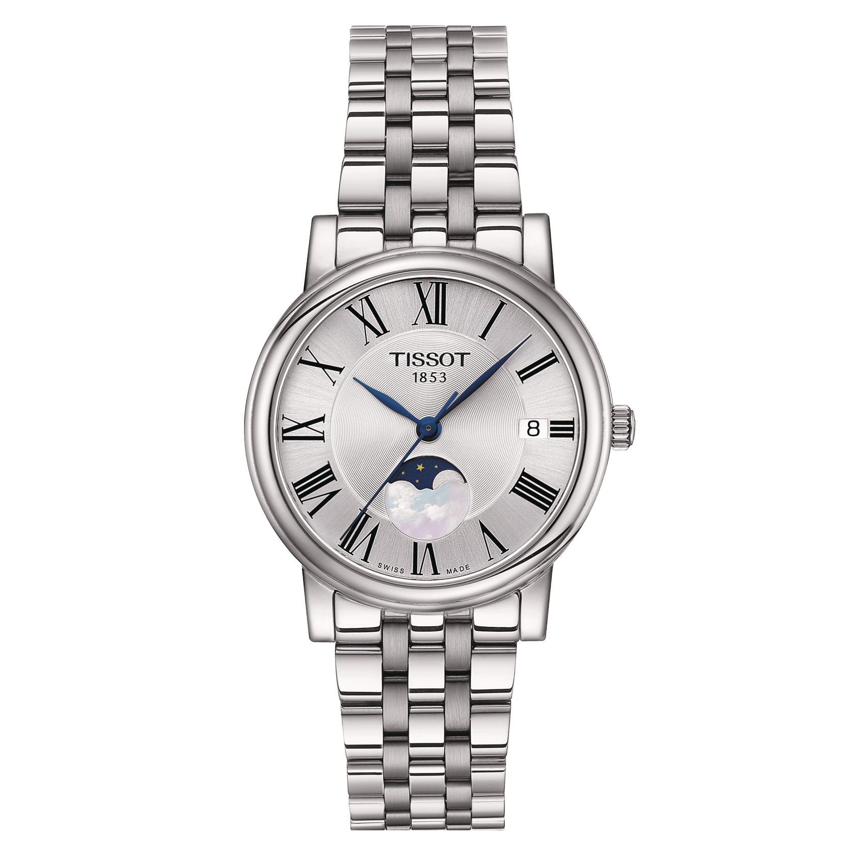 Tissot Carson Damenuhr Lady Moonphase T122.223.11.033.00