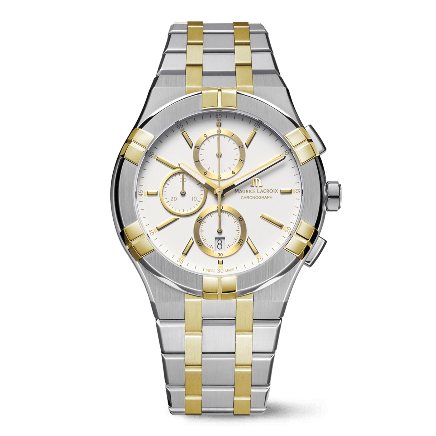 AIKON-QUARTZ-CHRONOGRAPH-DUOTONE-AI1118-PVY03-130-1 Maurice Lacroix Aikon Quartz Chronograph Duotone Ai1118-PVY03-130-1