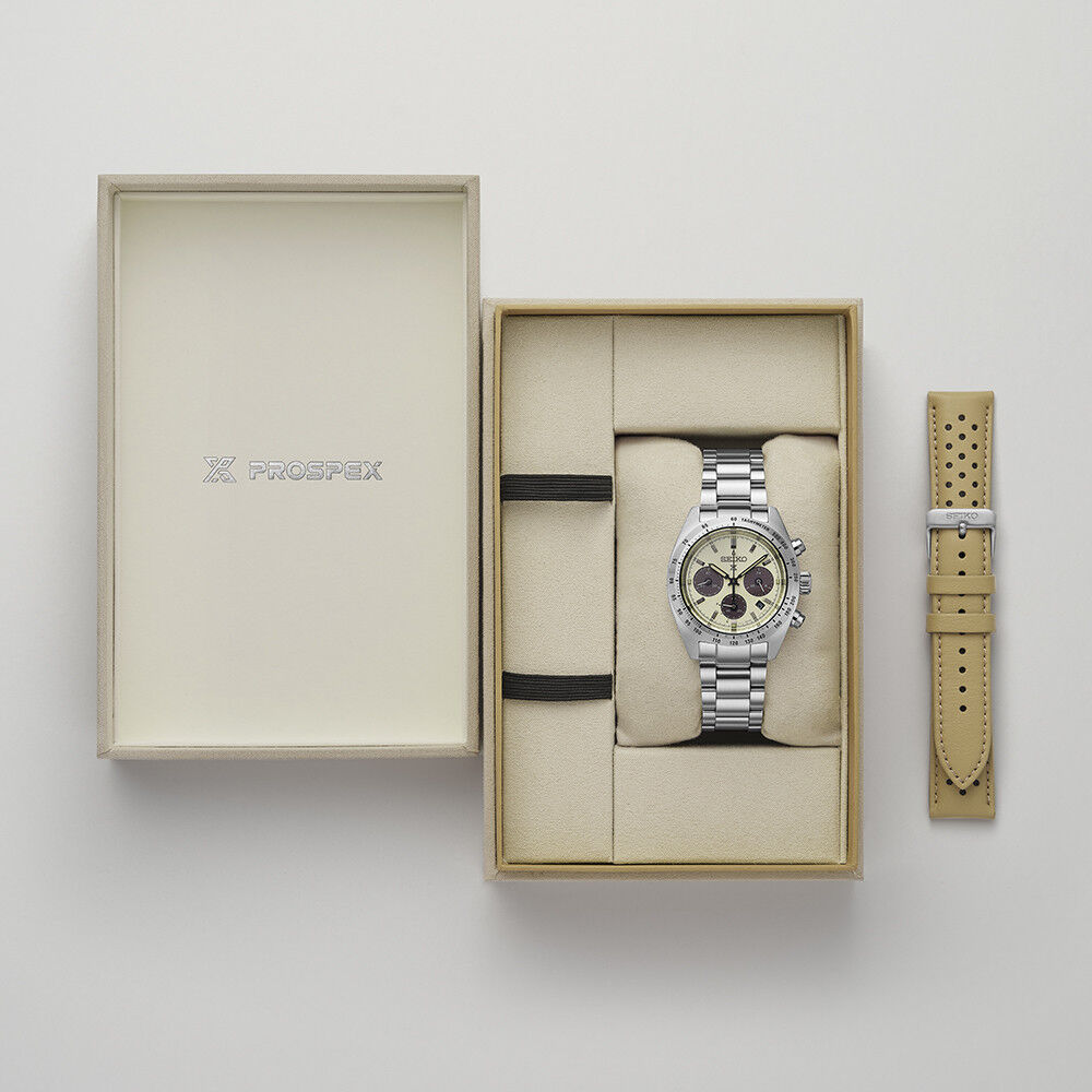 Seiko Speedtimer Solar Chronograph Prospex Limited Edition 2.700 Stück Herrenuhr SSC959P1