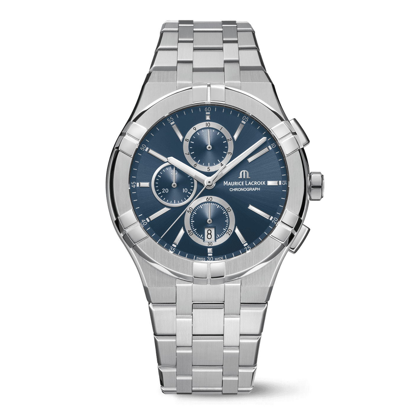 AI1118-SS002-430-1_soldat_1 Maurice Lacroix Aikon Quarz Chronograph Herrenuhr AI1118-SS002-430-1