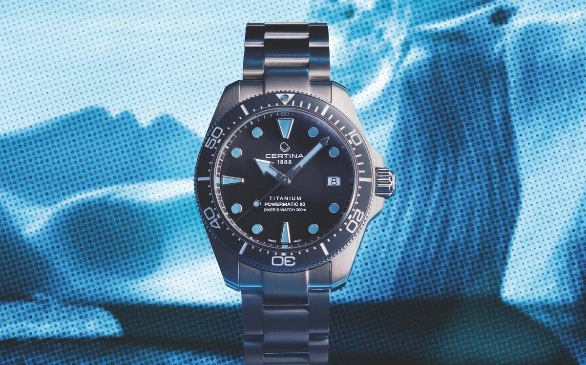 Certina DS Action Diver 38mm Titanium Automatik Grau C048.807.44.081.00