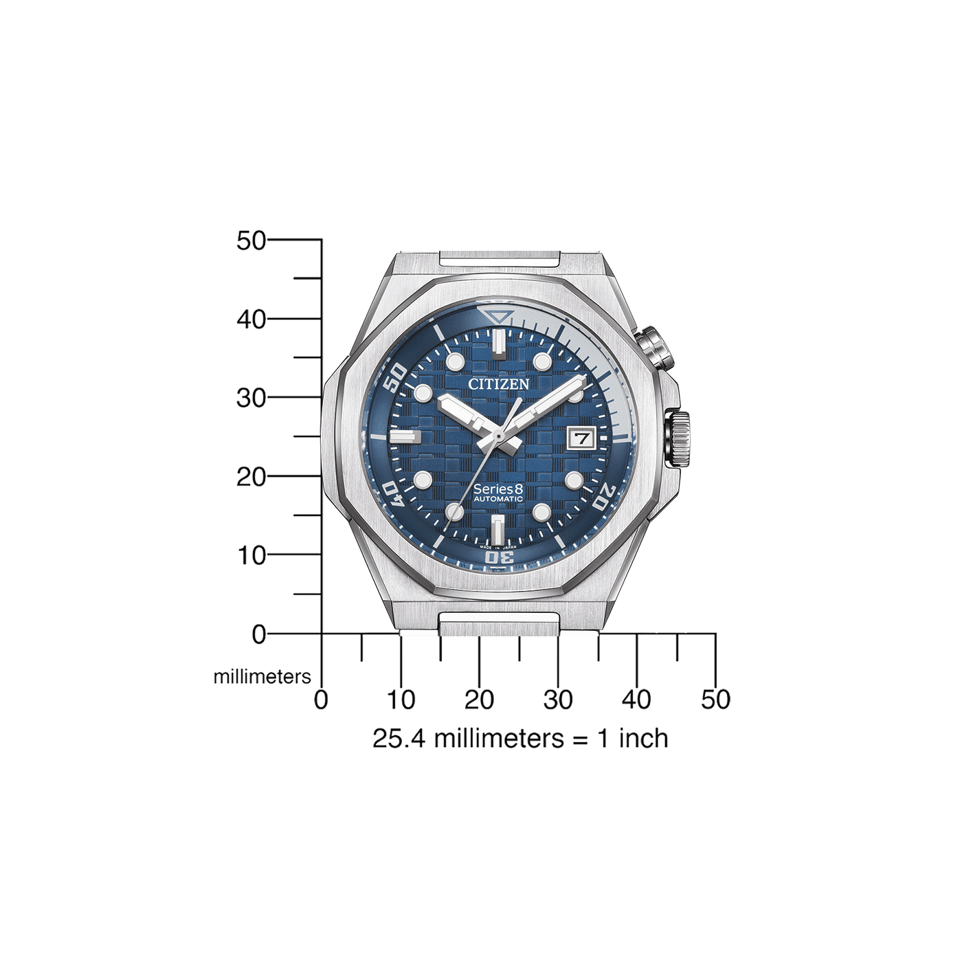 NB6060-58L_3-thumb Citizen Series 8 Automatic Men's Watch NB6060-58L