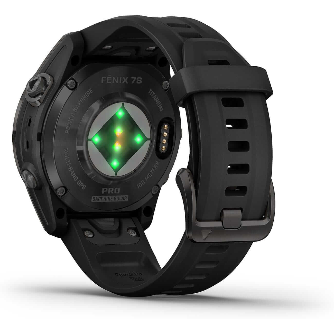 Garmin fenix 7S Pro Sapphire Solar schwarz/carbongrau 010-02776-11