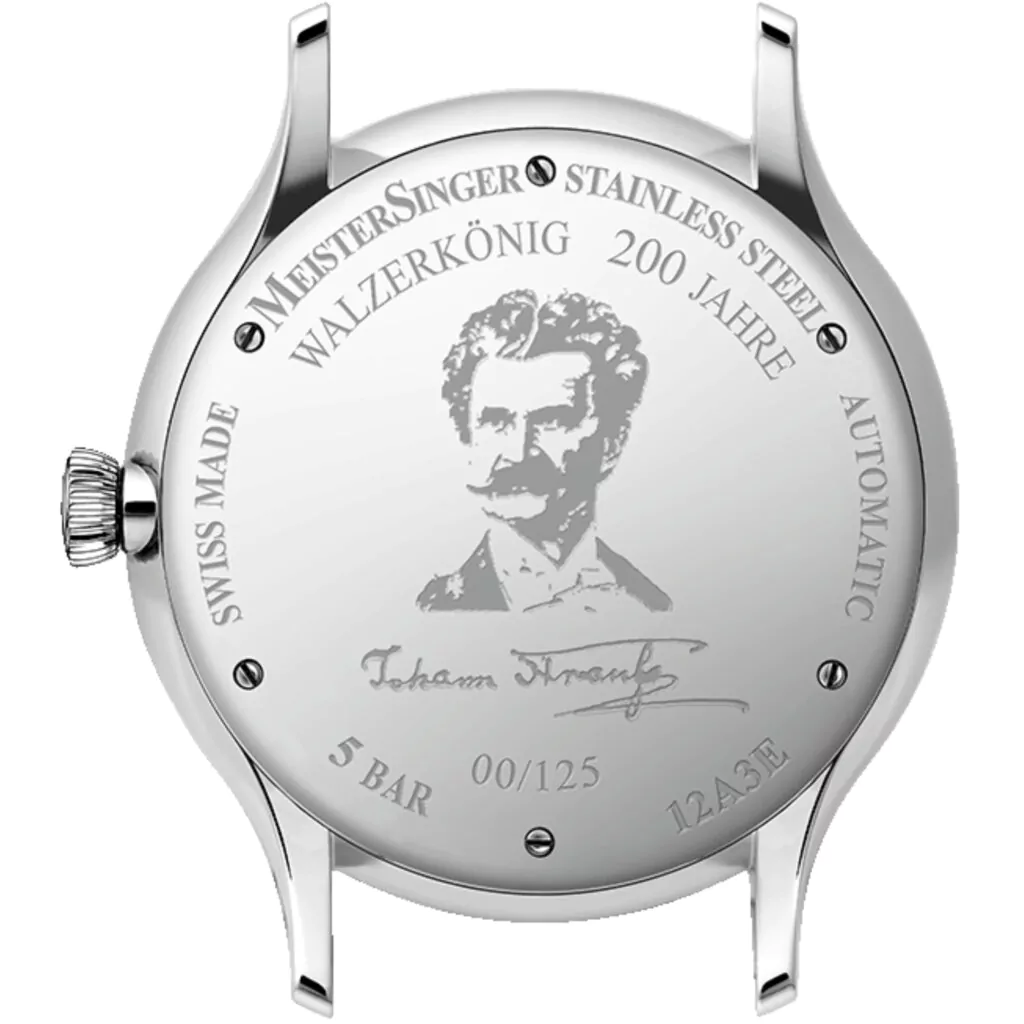 Meister Singer Edition Johann Strauß Pangaea Limited Edition Herrenuhr ED-PMN-STRAUSS