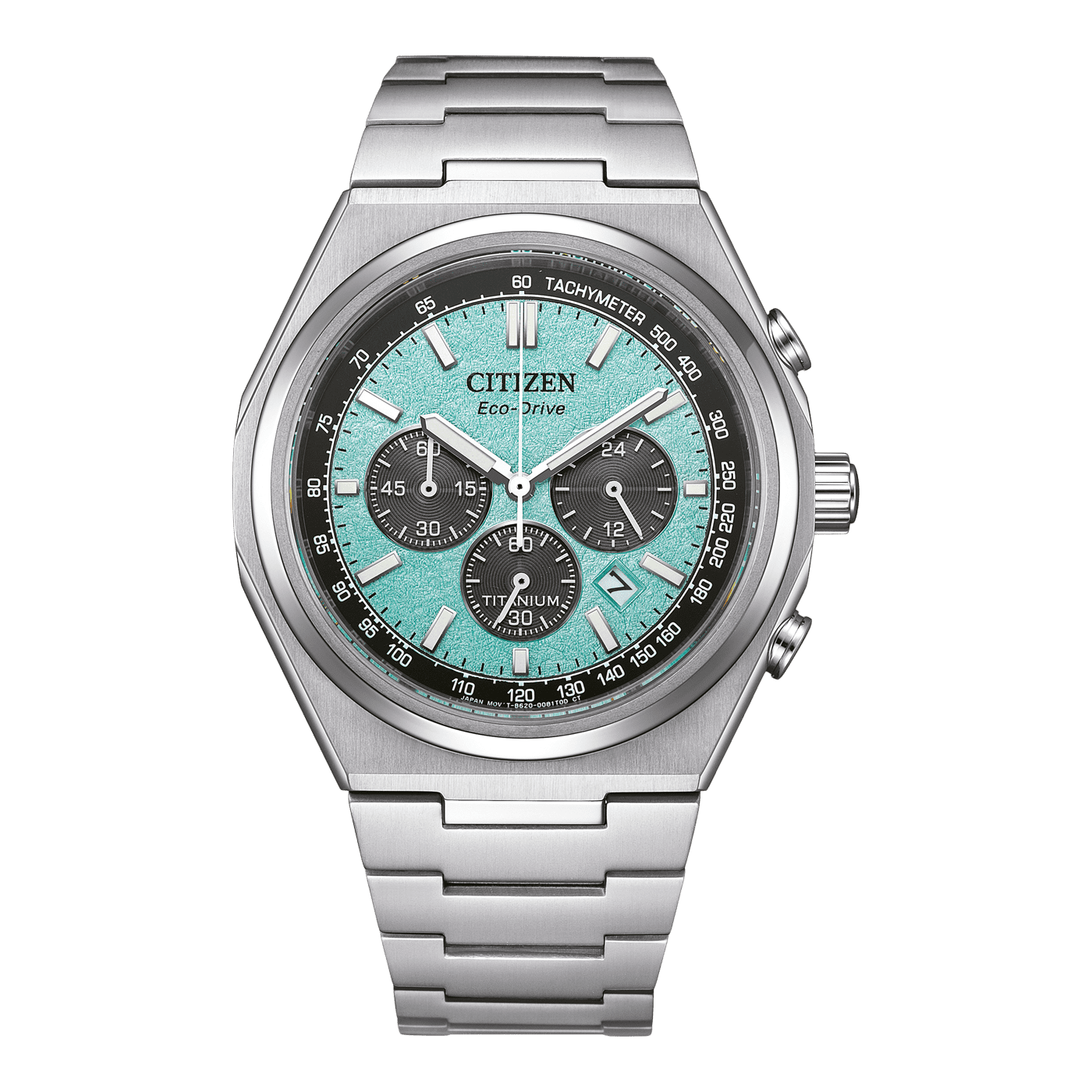CA4610-85M-thumb Citizen Eco-Drive Titanium Men's Watch CA4610-85M