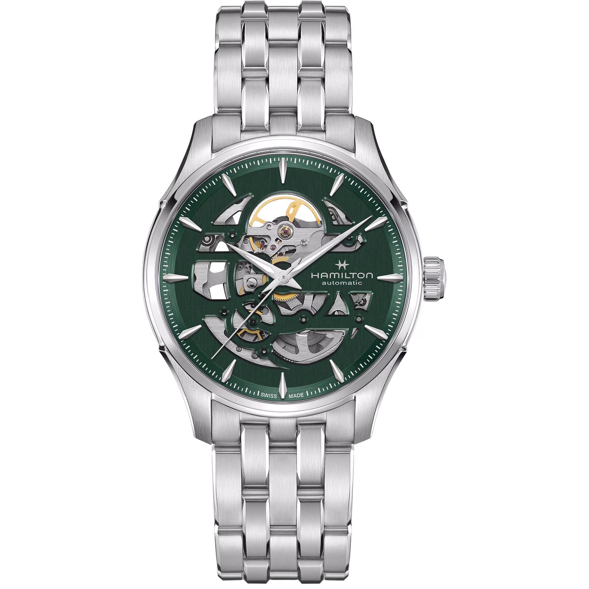 Hamilton Jazzmaster Skeleton 40mm Herrenuhr H42535160 Hamilton Jazzmaster Skeleton 40mm Herrenuhr H42535160