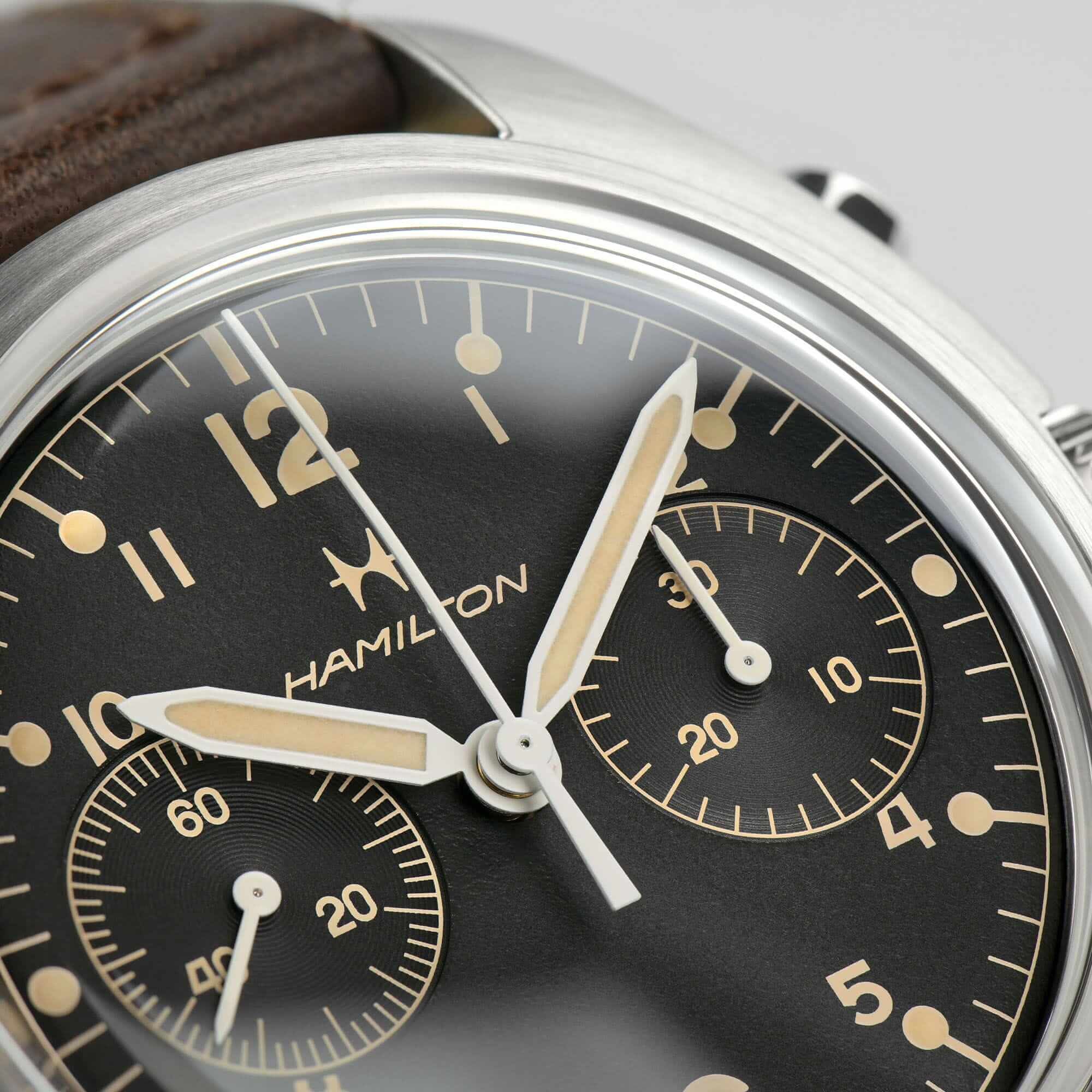 Hamilton Khaki Pilot Pioneer Mechanical Chrono H76409530 Herrenuhr