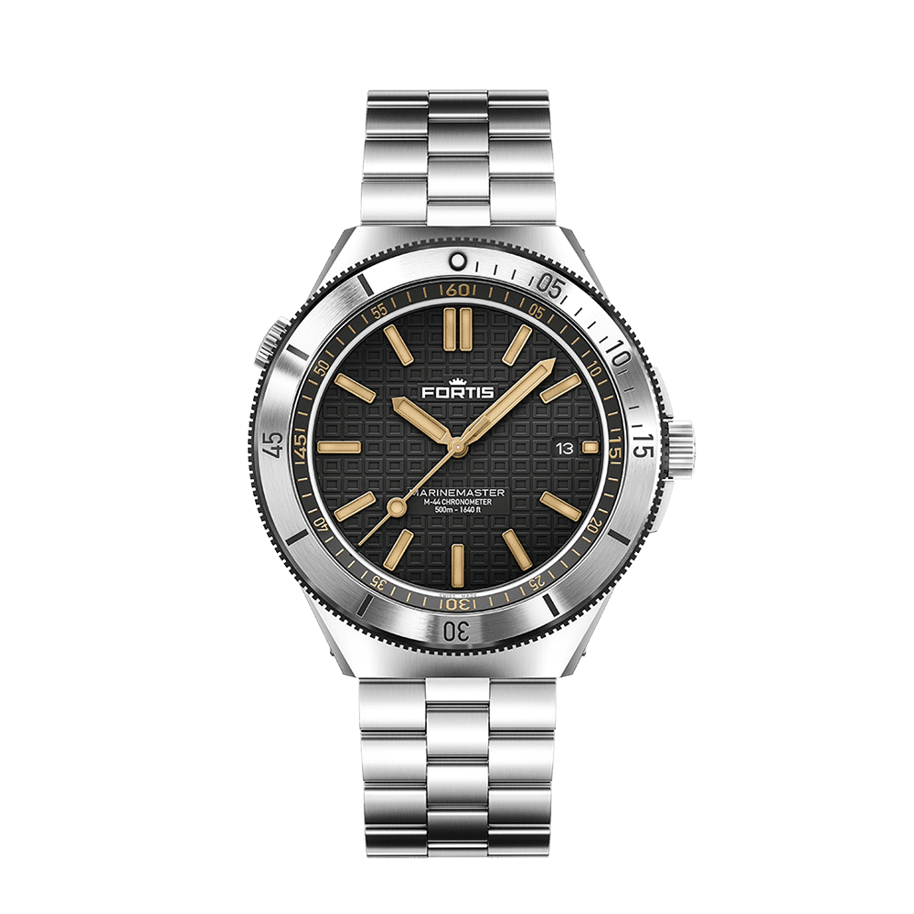 Fortis Marinemaster M-44 Black Resin Herrenuhr F8120018