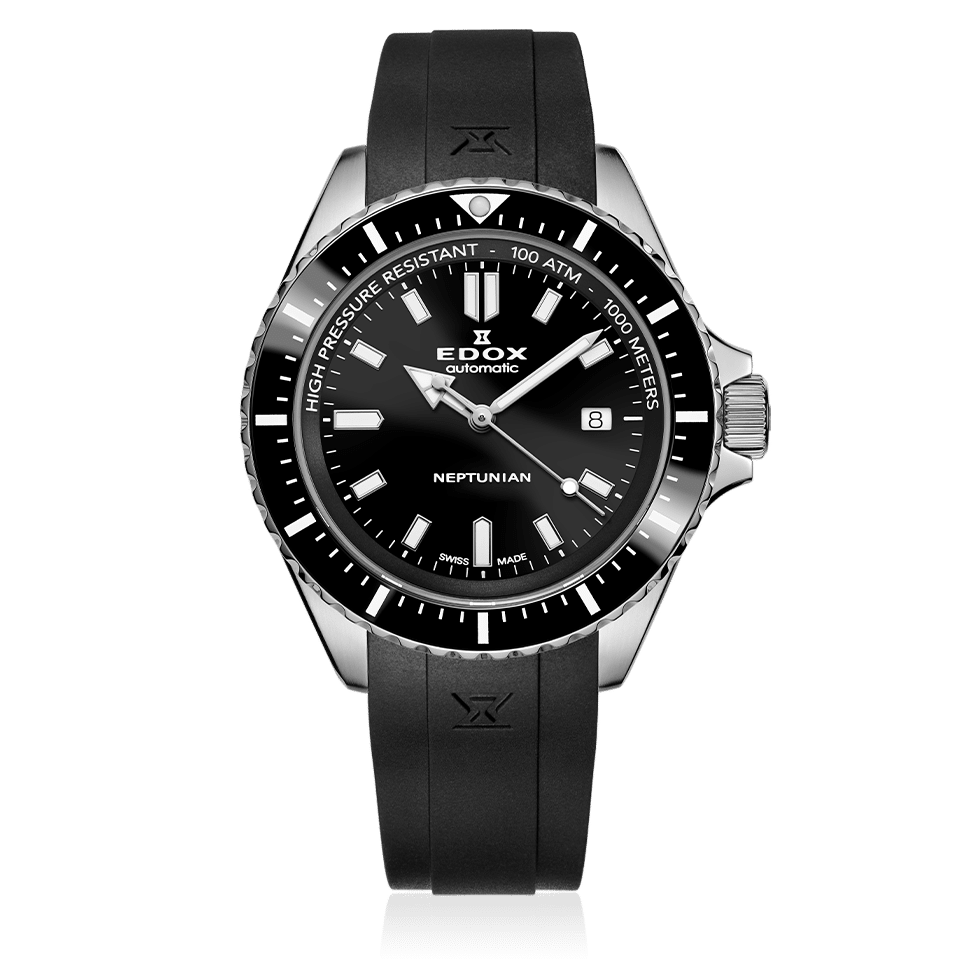 80120-3NCA-NIN-2 Edox Neptunian Herrenuhr 80120 3NCA NIN