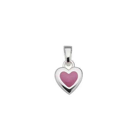 Anhänger aus 925 Sterling Silber rhodiniert Lack Pink