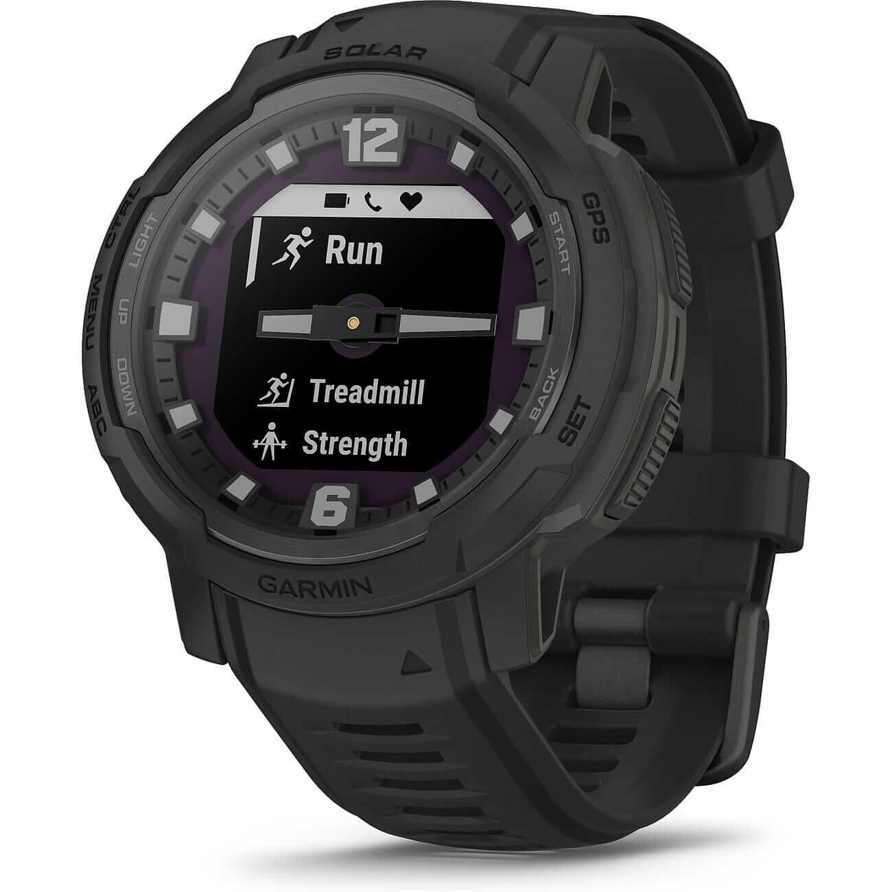 88683072_7 Garmin Instinct Crossover Solar Tactical Edition Black Men's Watch 010-02730-00