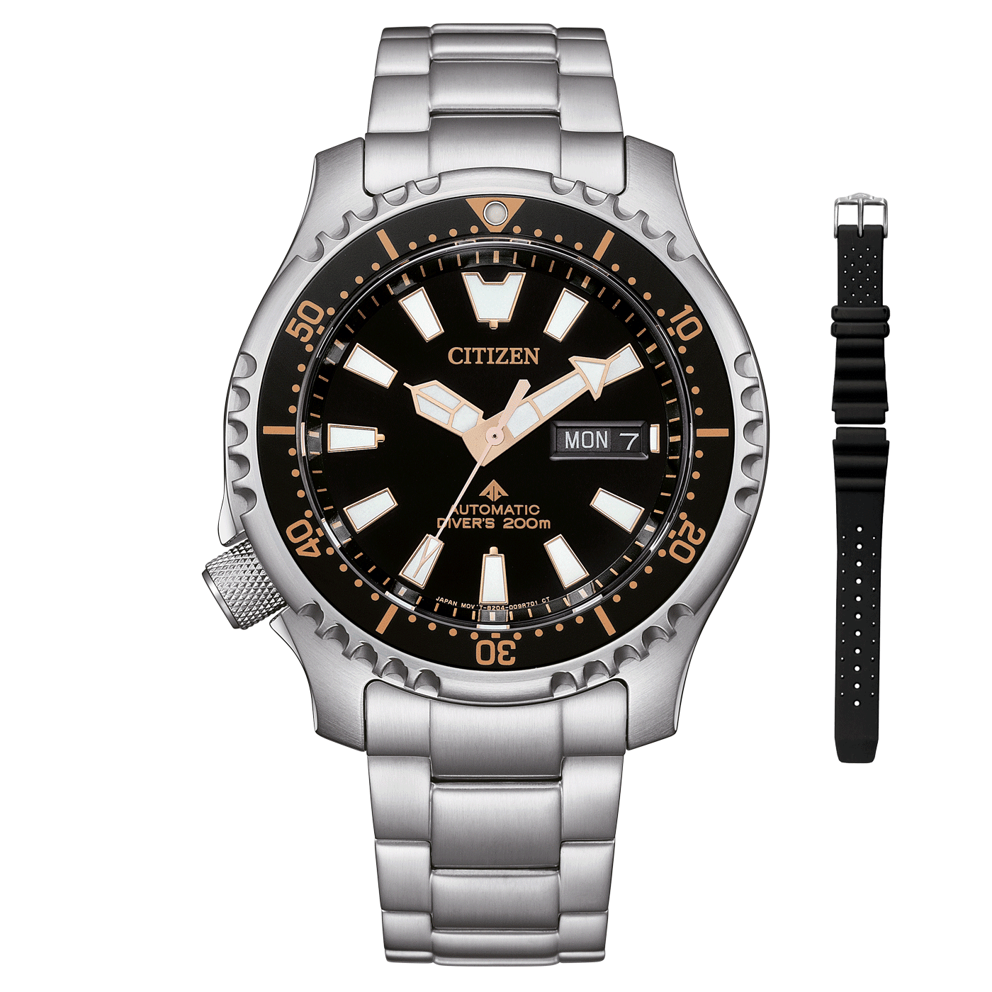 Citizen Promaster Marine Automatik Divers Herrenuhr inklusive Ersatzband NY0160-66EE