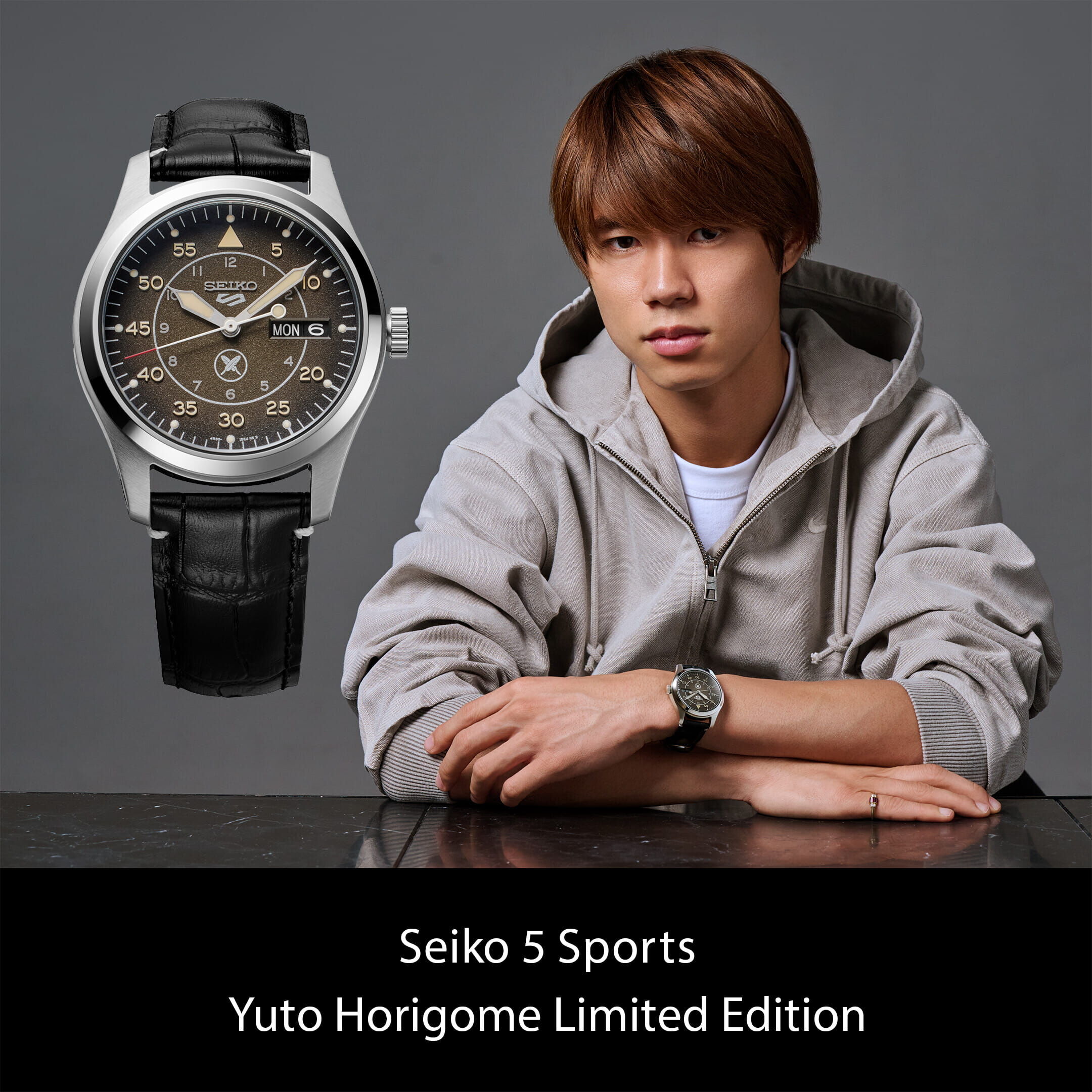 Seiko 5 Sports Automatik Herrenuhr Yuto Horigome Limited Edition  SRPL31K1