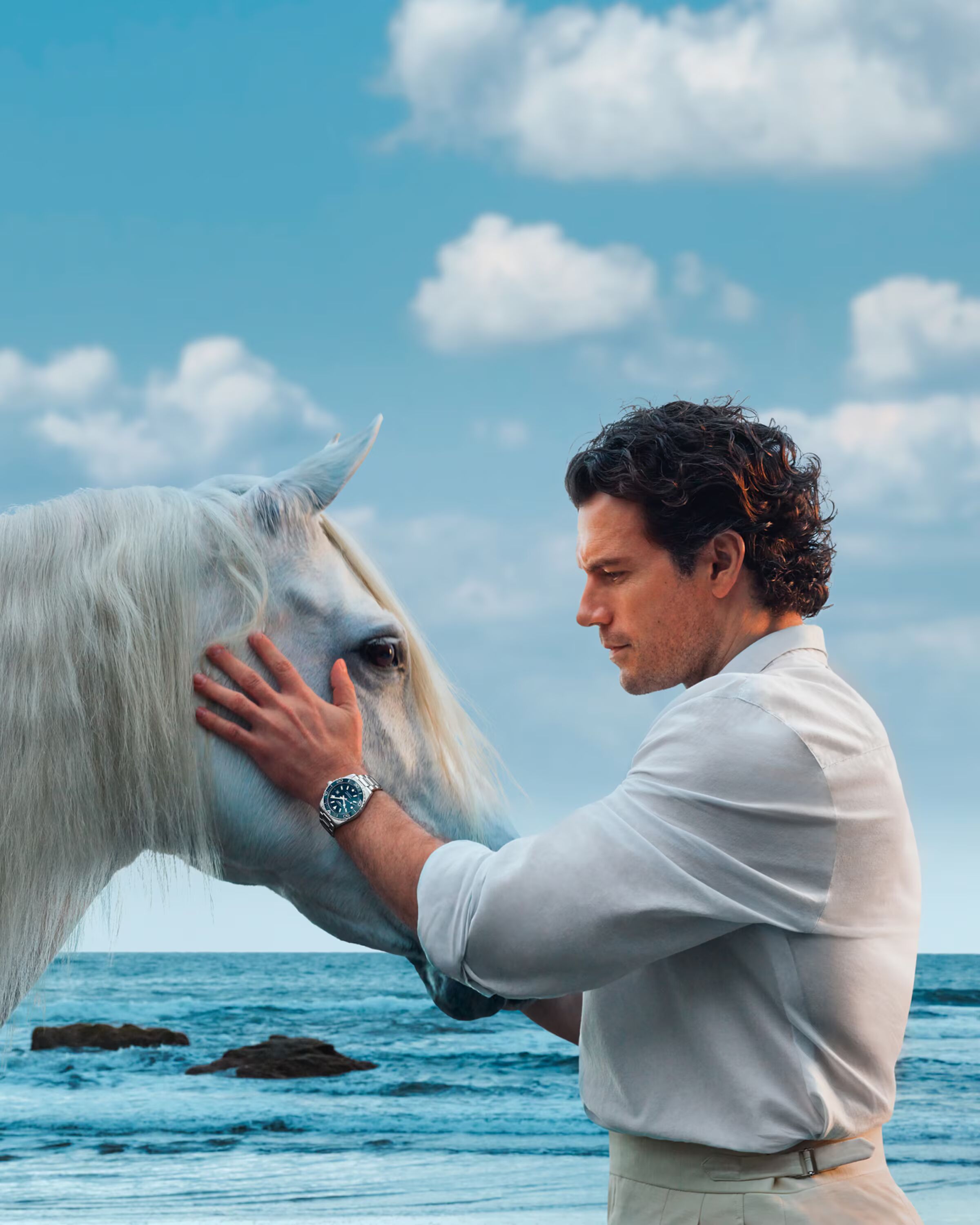 Longines Hydroconquest blau 42mm Automatik Herrenuhr L3.788.4.96.6