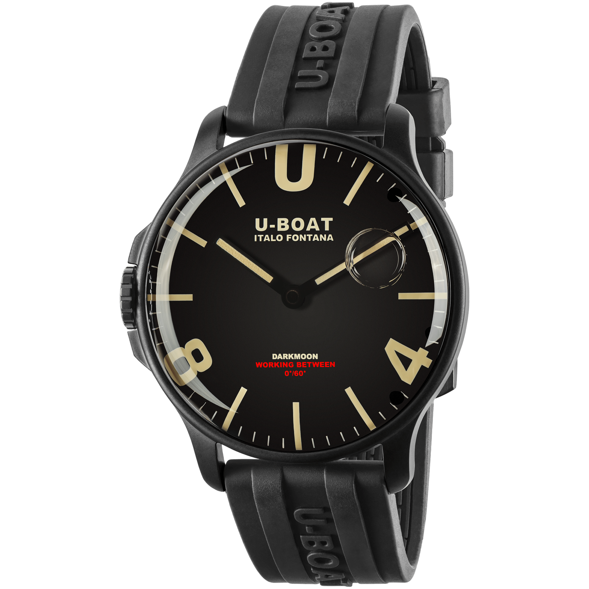 8464B_fronte U-Boat Darkmoon 44mm men's watch 8464/B