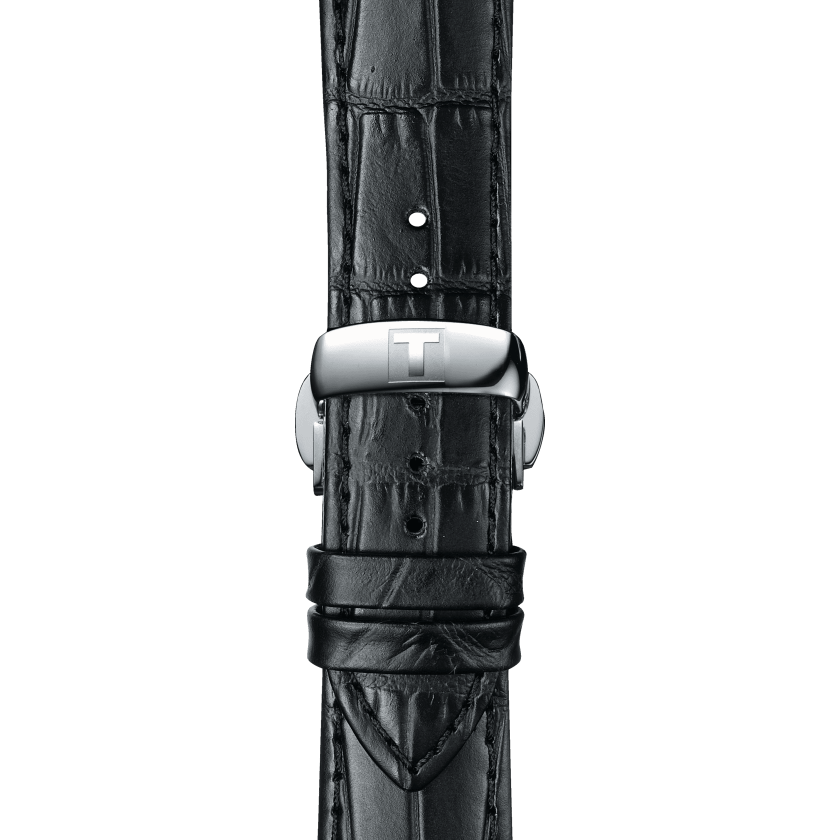 Tissot Ersatzarmband Leder schwarz