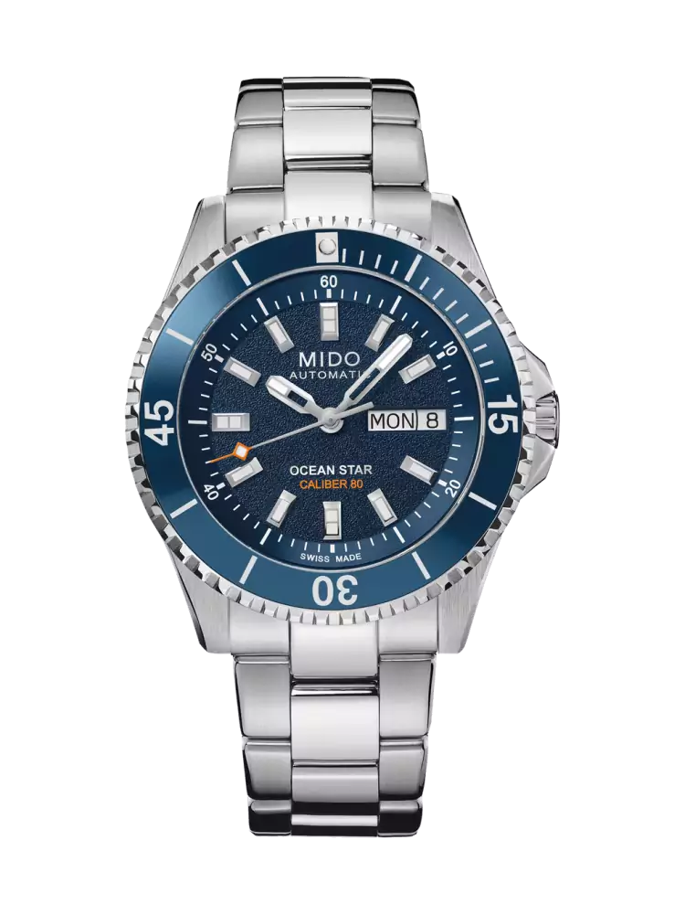 Mido Ocean Star 200, 41mm, Automatik, Gangreserve 80 Stunden, Edelstahl, Blau, Herrenuhr M026.930.11.041.00