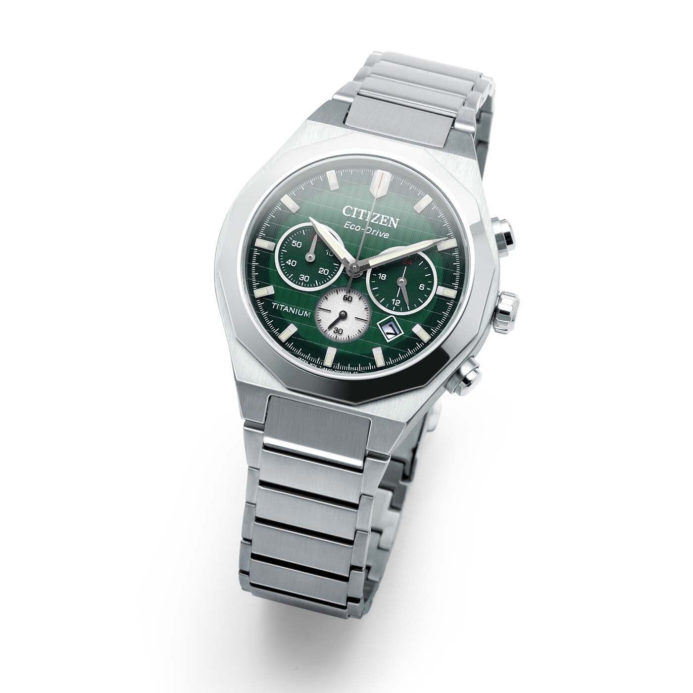 Citizen Zenshin Senkei Super Titanium™ Chronograph with Eco-Drive Men's Watch CA4691-59X