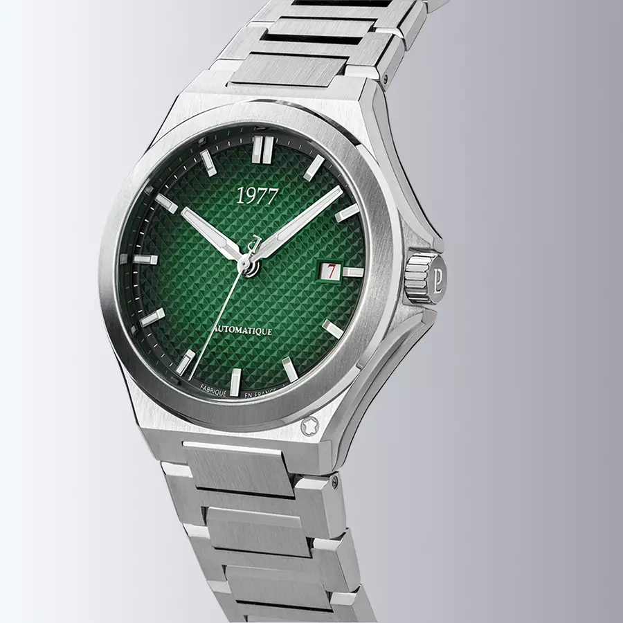 1977 ARSENE Automatique, 41 MM, Cadran Vert, Bracelet Acier 904L Men's Watch 1977P02171