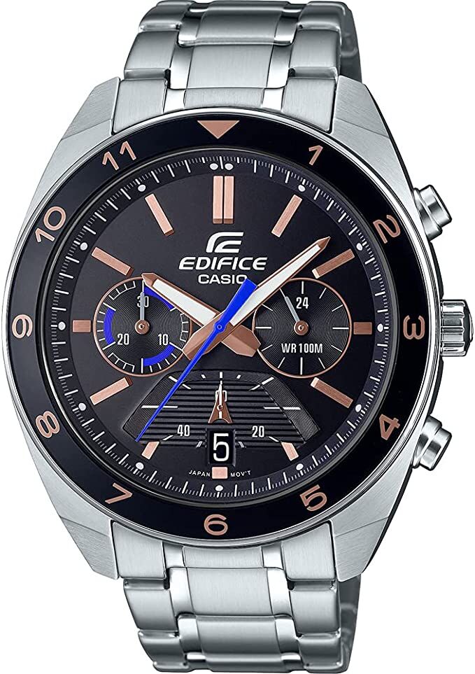 619QuegyuGL-_AC_UX679_ Casio Edifice Herrenuhr EFV-590D-1AVUEF