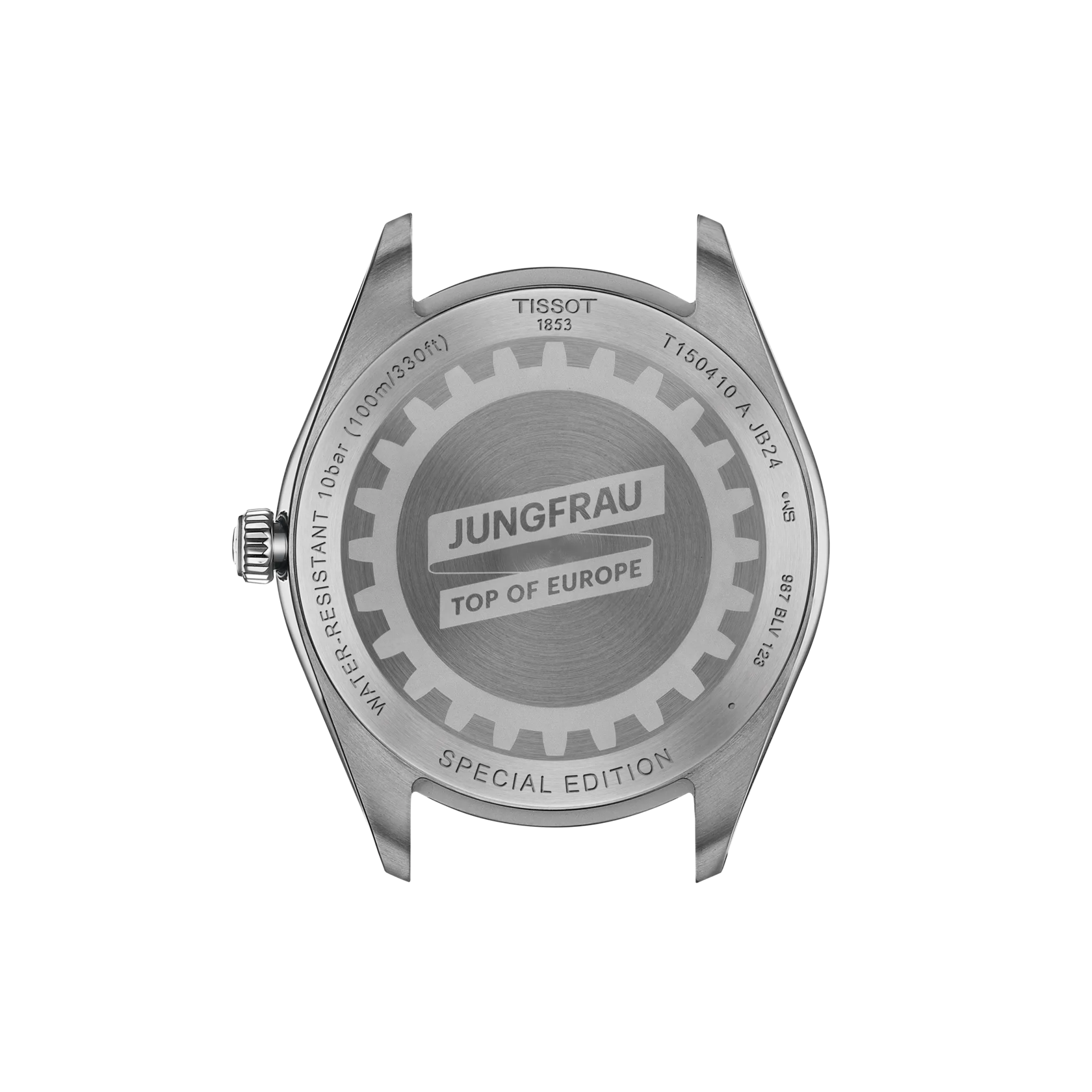 Tissot PR 100 Jungfraubahn 40mm, Schweizer Quarzwerk Herrenuhr T150.410.11.041.02