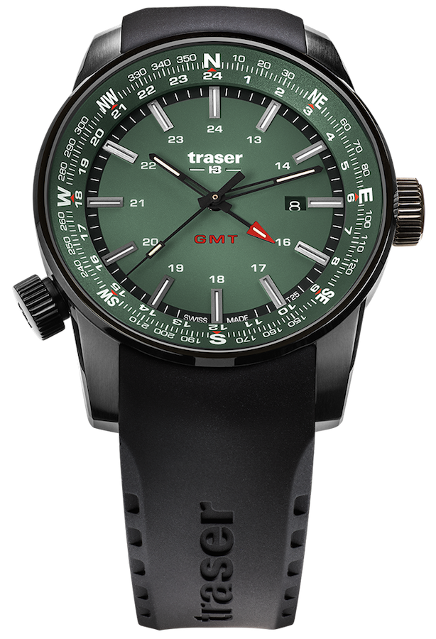 Traser H3 P68 Pathfinder GMT Green Herrenuhr 109744