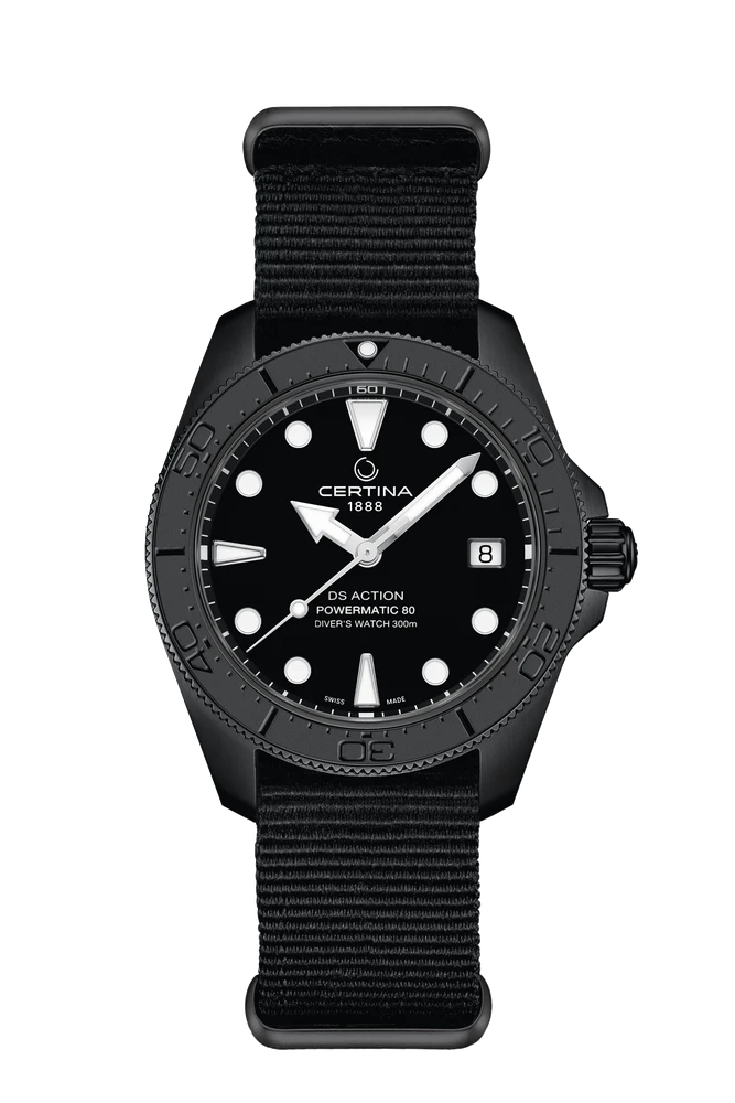 Certina DS Action Diver 38mm Powermatic 80 Herrenuhr C048.807.38.051.00