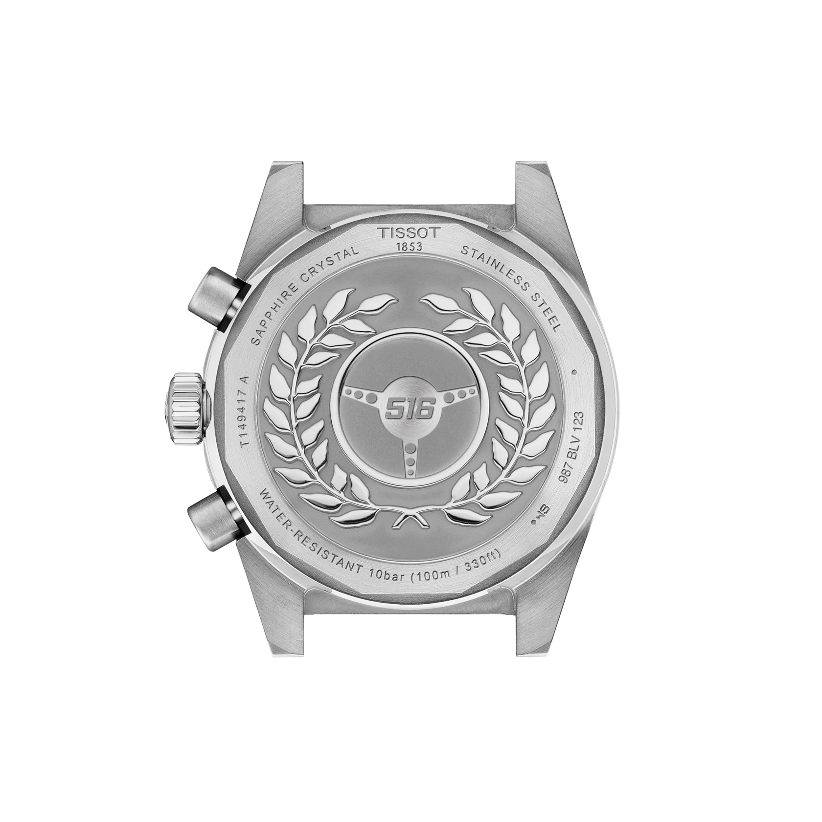 Tissot PR516 Quarzwerk, Edelstahlband, Weiß, 40mm Herrenuhr T149.417.11.011.00