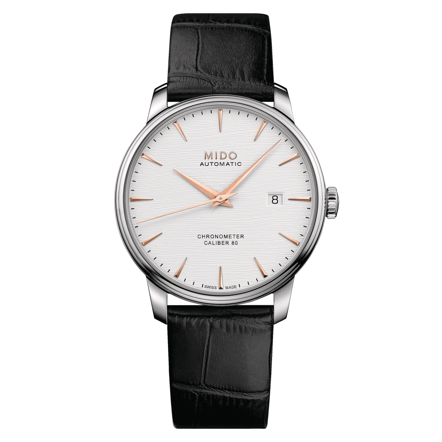 M027-408-16-031-00_0_front_1_1 Mido Chronometer Men's Watch M027.408.16.031.00