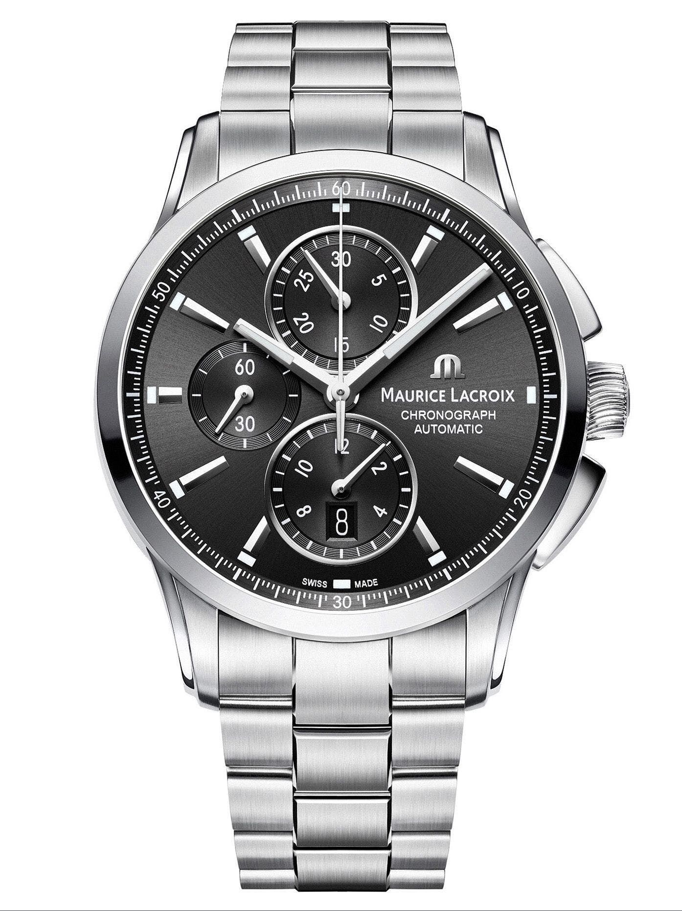 Maurice Lacroix Pontos Chronograph Date Herrenuhr PT6388-SS002-330-1