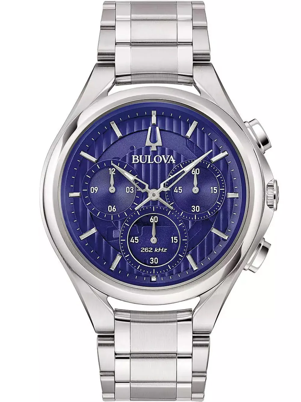 Bulova Herrenuhr Curv Chronograph 96A302