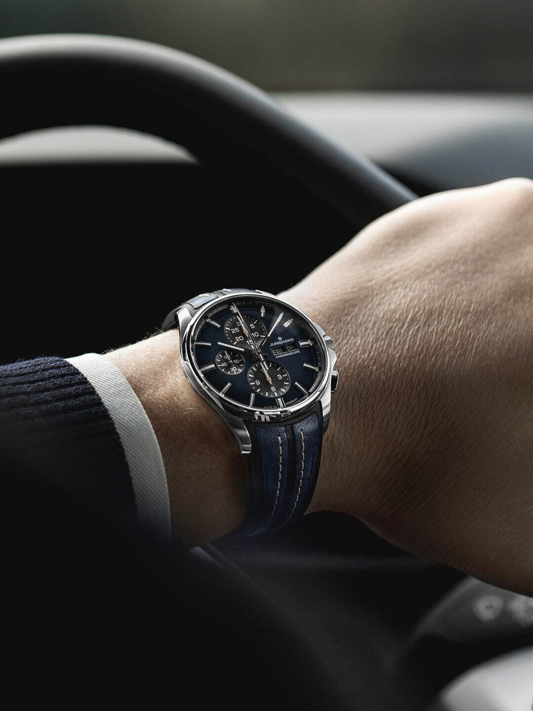 Junghans Meister S Cronoscope Herrenuhr 027/4227.00