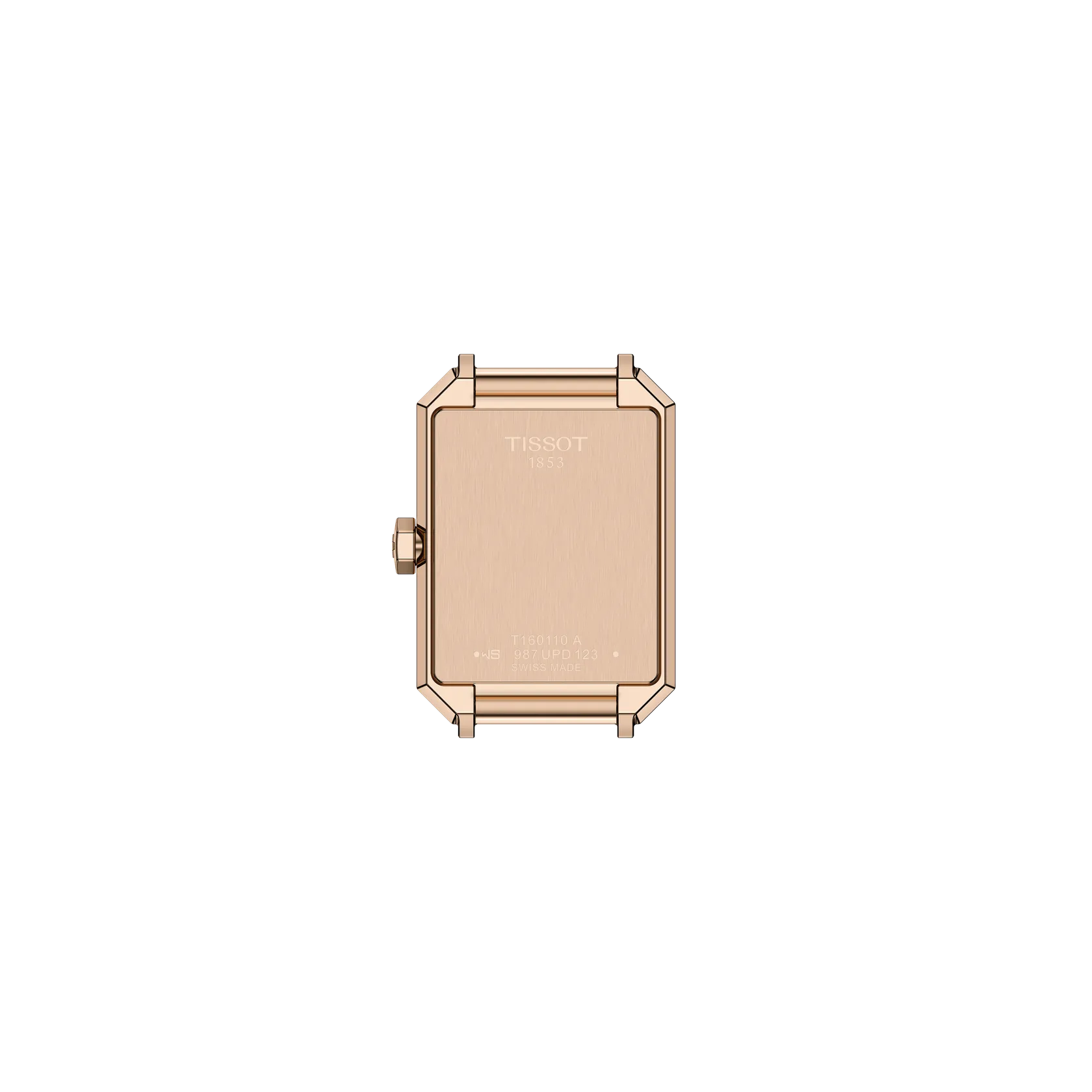 Tissot SRV 30mm, Schweizer Quarzwerk, Lederarmband Braun Damenuhr T160.110.36.033.00