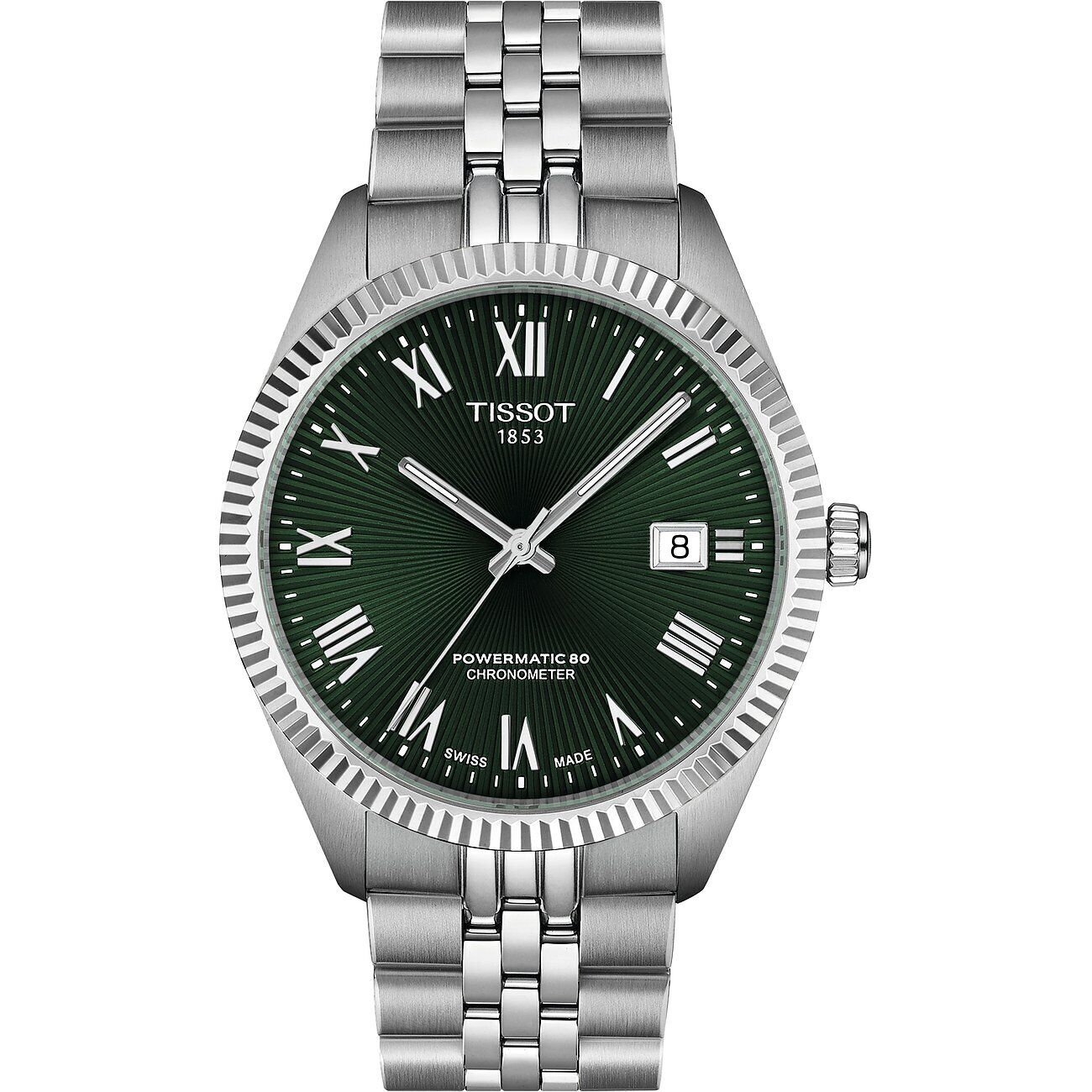 Tissot Ballade Powermatic 80 COSC 39mm Green Men's Watch T156.408.11.093.00