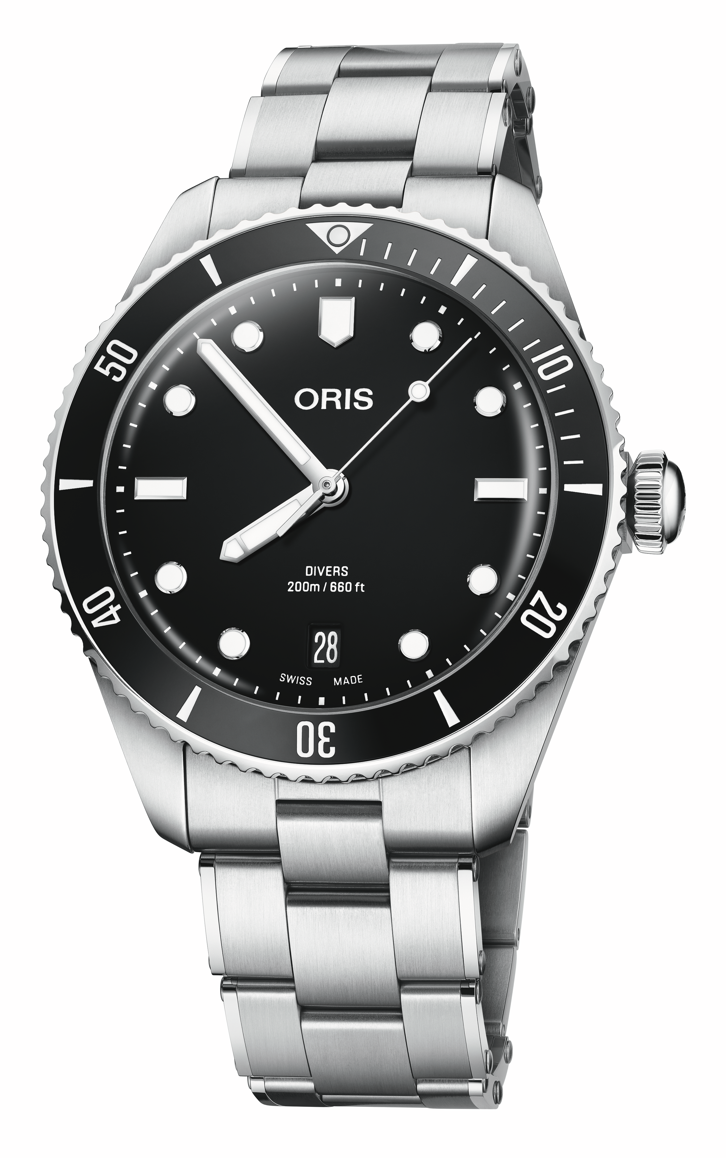 Oris Divers Date Automatik Unisexuhr inklusive Ersatzarmband, 01 733 7795 4054-Set