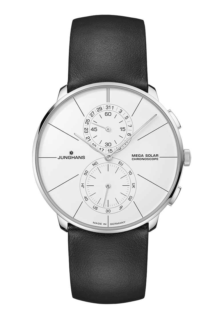 59_4200-00_front Junghans Meister fein Chronoscope Mega Solar Herrenuhr 59-4200.00