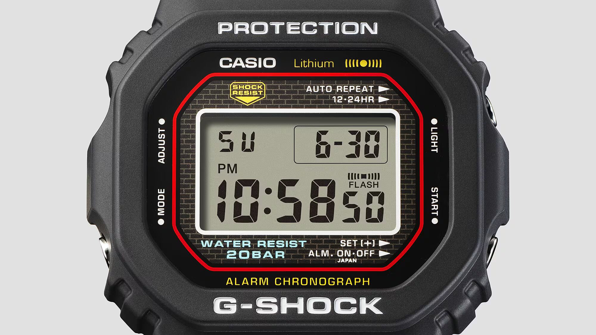 G-Shock DW-5000 SERIES Men's Watch DW-5000R-1A G-Shock DW-5000 SERIES Men's Watch DW-5000R-1A