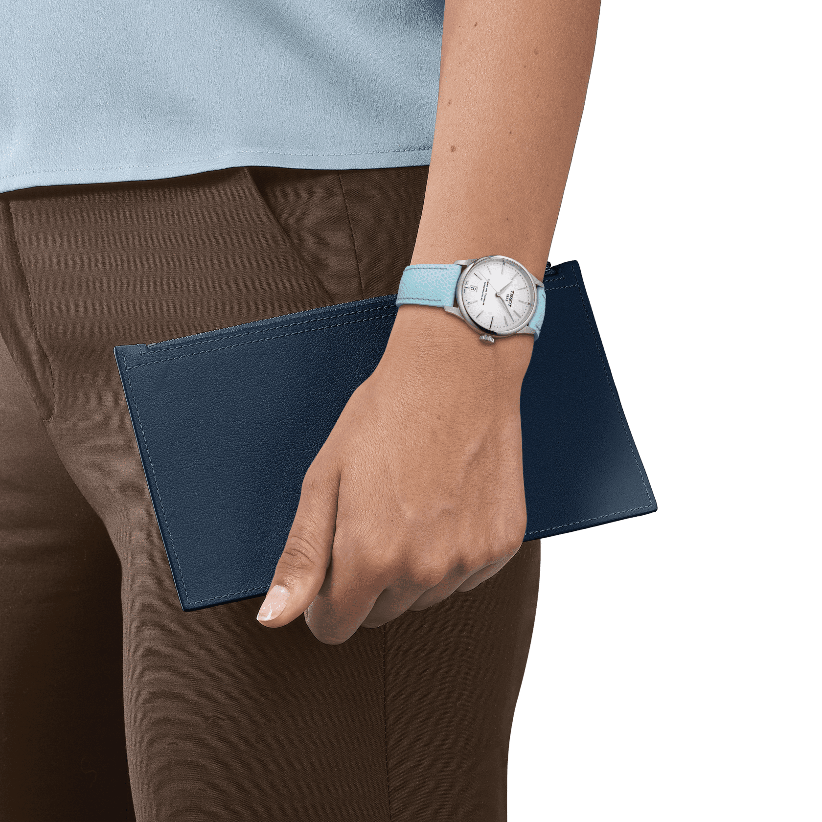 T139-207-16-011-00_WRIST_1 Tissot Chemin Des Tourelles Powermatic 80 Damenuhr T139.207.16.011.00