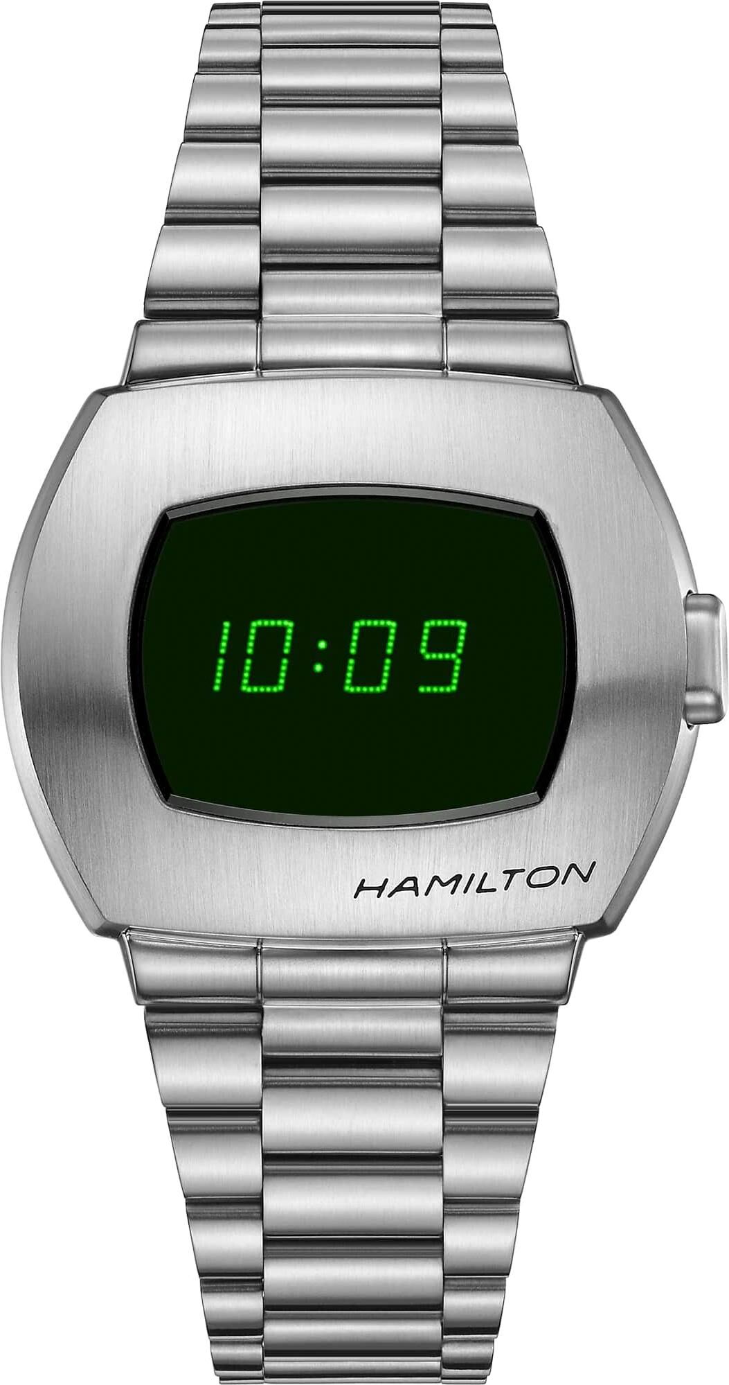 30e6bfbd-1430-4e40-ab90-0cd8f8ea20de Hamilton PSR Digital Quartz Herrenuhr H52414131
