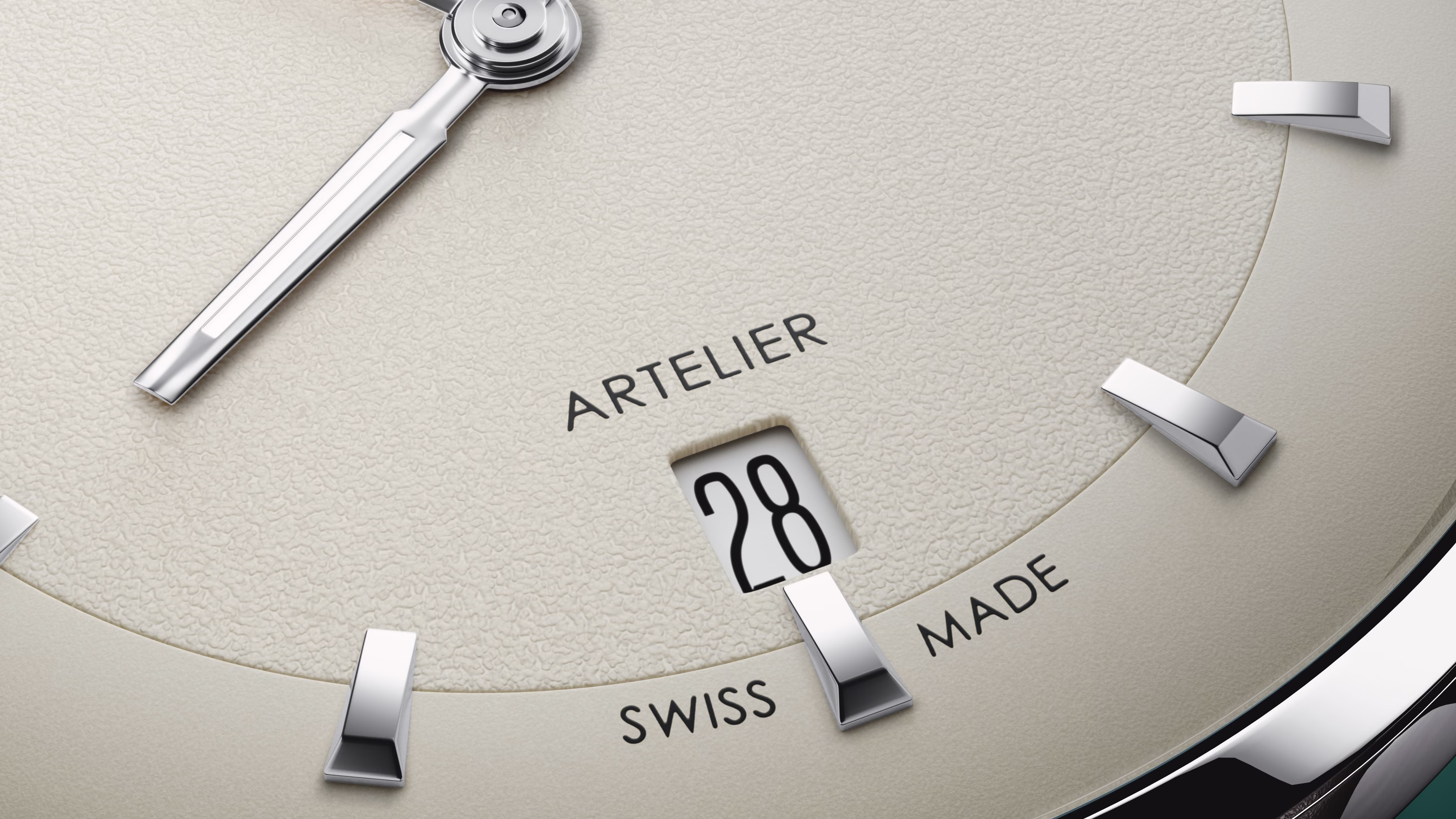 Oris Artelier Date, 38mm, automatic, stainless steel, white men's watch 01 733 7810 4051-07 8 20 20