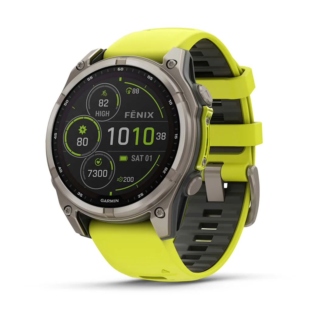 Garmin fēnix® 8 - 47 mm Solar Sapphire Graphit/Titanium Titan 010-02906-21