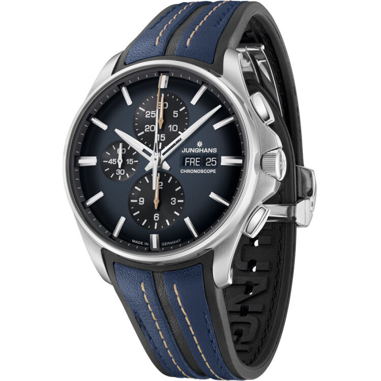 27_4227-00_front Junghans Meister S Cronoscope men's watch 027/4227.00