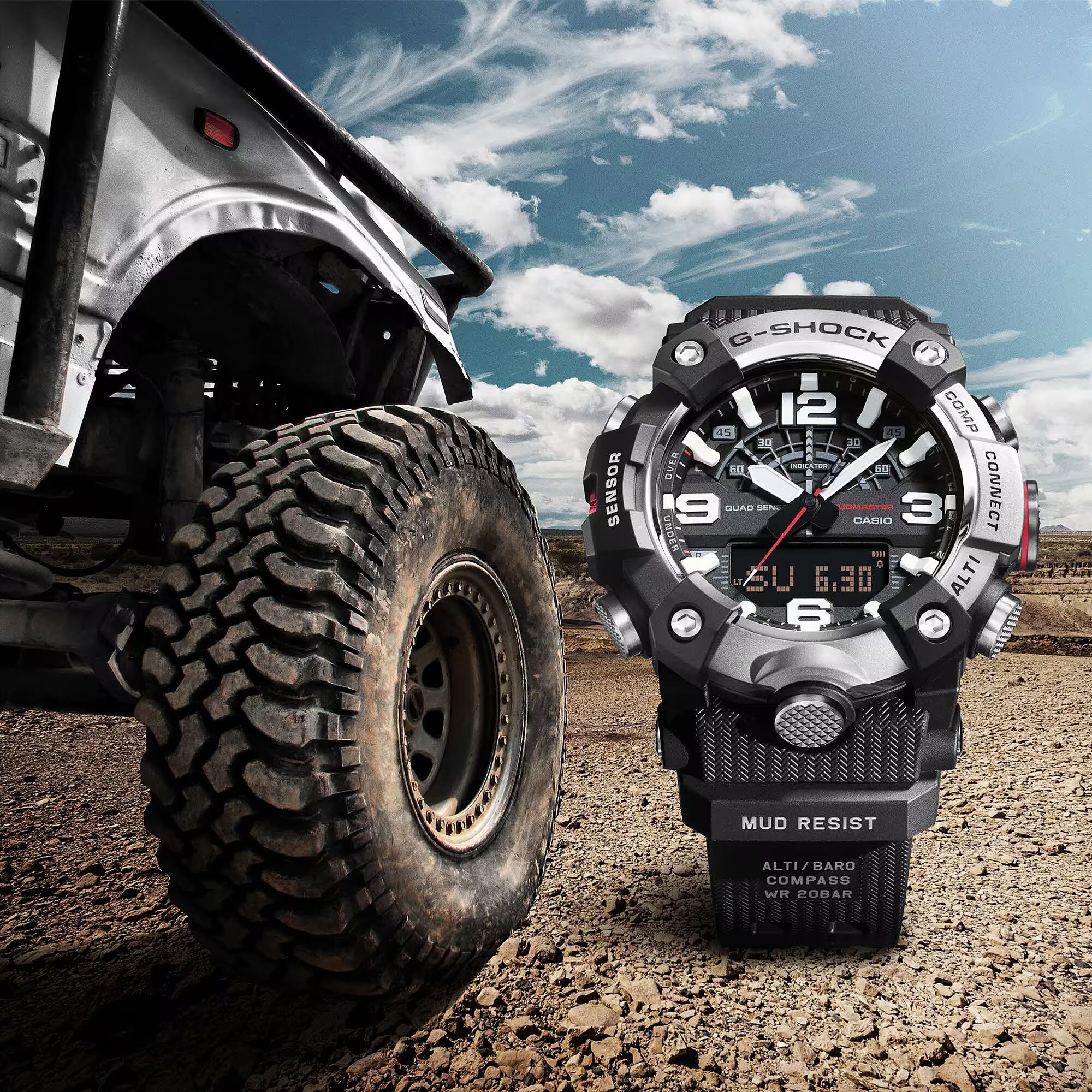 G-Shock MASTER OF G MUDMASTER Herrenuhr GG-B100XM-1AER