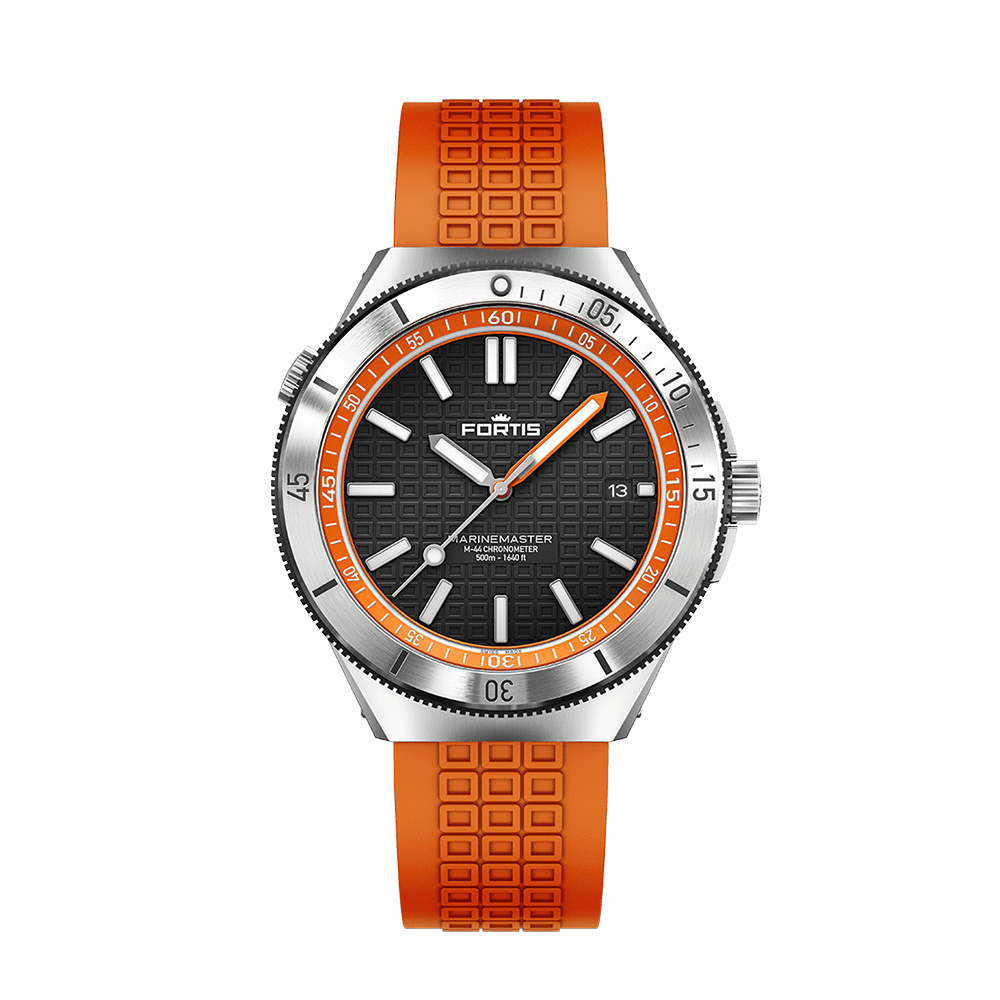 Fortis Marinemaster M-44 Amber Orange Herrenuhr F8120013