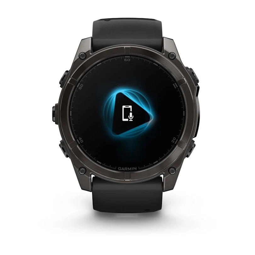 Garmin fēnix® 8 - 51 mm AMOLED Sapphire Schwarz/Carbongrau Titan DLC 010-02905-21